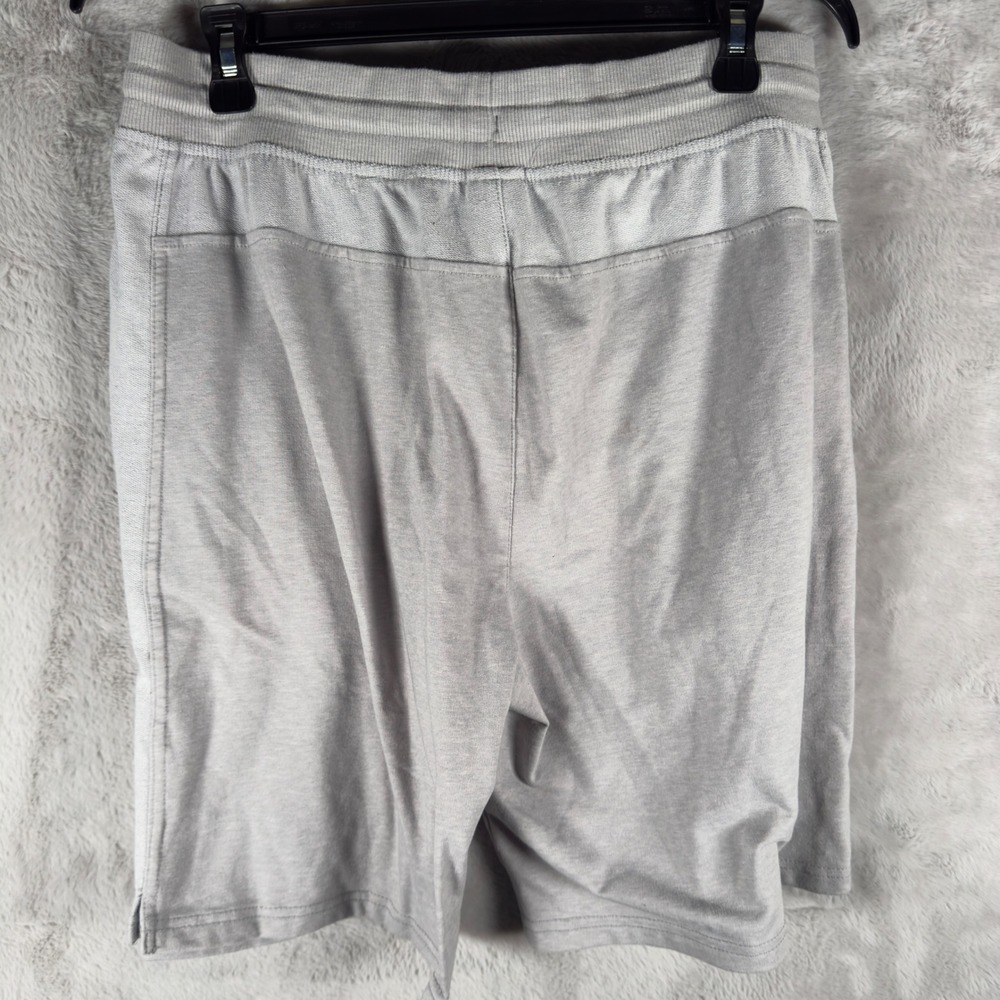 Balance Collection Mens Athleisure Shorts Light Gray Size L Drawstring Pockets - Picture 6 of 6